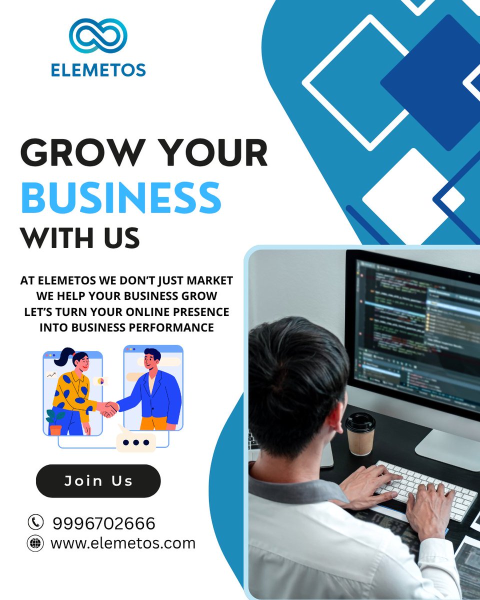 elemetos's tweet photo. Let Elemetos handle your digital strategy  from social media to ads  we turn clicks into customers
Let’s take your brand to the next level
Contact us:
📍:Sonipat (HR) 
📱:9996702666
🌐:https://t.co/vZ4LdCI2ES

#Elemetos #DigitalMarketing #GrowYourBusiness #OnlineSuccess https://t.co/BXgY5Auqm0