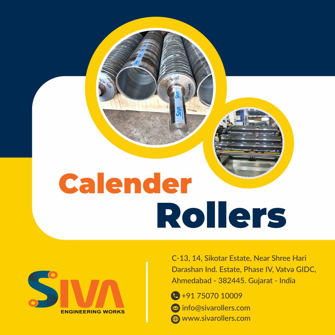 sivarollers's tweet image. Boost precision and performance with Siva Engineering’s Calender Rollers ⚙️
Built for durability, accuracy &amp;amp; smooth operation in rubber, textile &amp;amp; plastic processing.

📞 +91 75070 10009 | 🌐 sivarollers.com

#CalenderRollers #IndustrialRollers #RubberRollers
