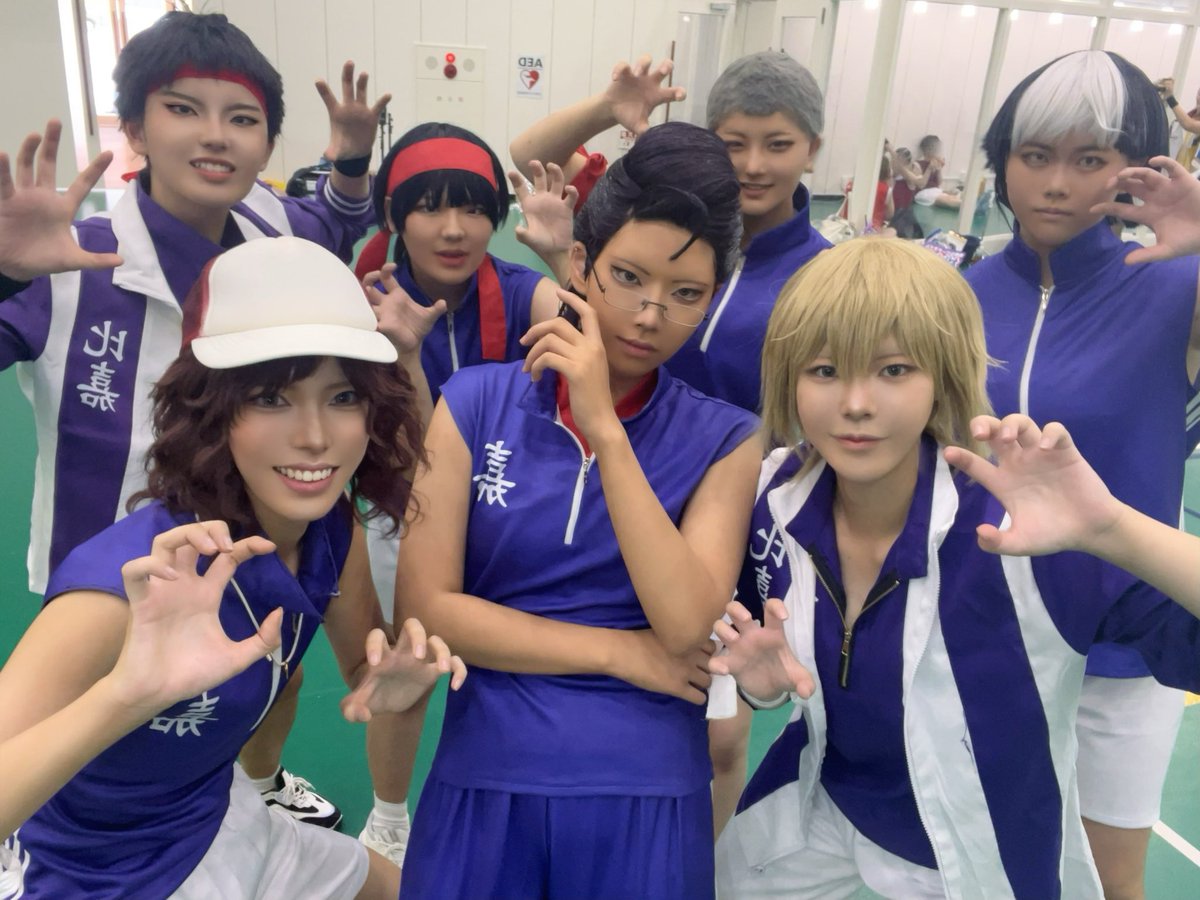 運動会でﾋｶﾞ全員集まったの夢みたい😭💜
愉快なうちなんちゅ達🌺🌴

 #0928灼熱の王子様大運動会編