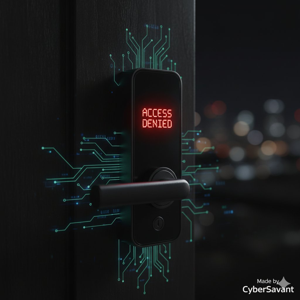 CyberSavant__'s tweet image. The House That Hacked Itself (Thread) 

Ben loved his smart home. Automated locks, lights, thermostat... but the cheapest device he bought turned his castle into a cage. It started with a knock on his door. When Ben opened it, no one was there. [1/5] #SmartHomeSecurity #IoT