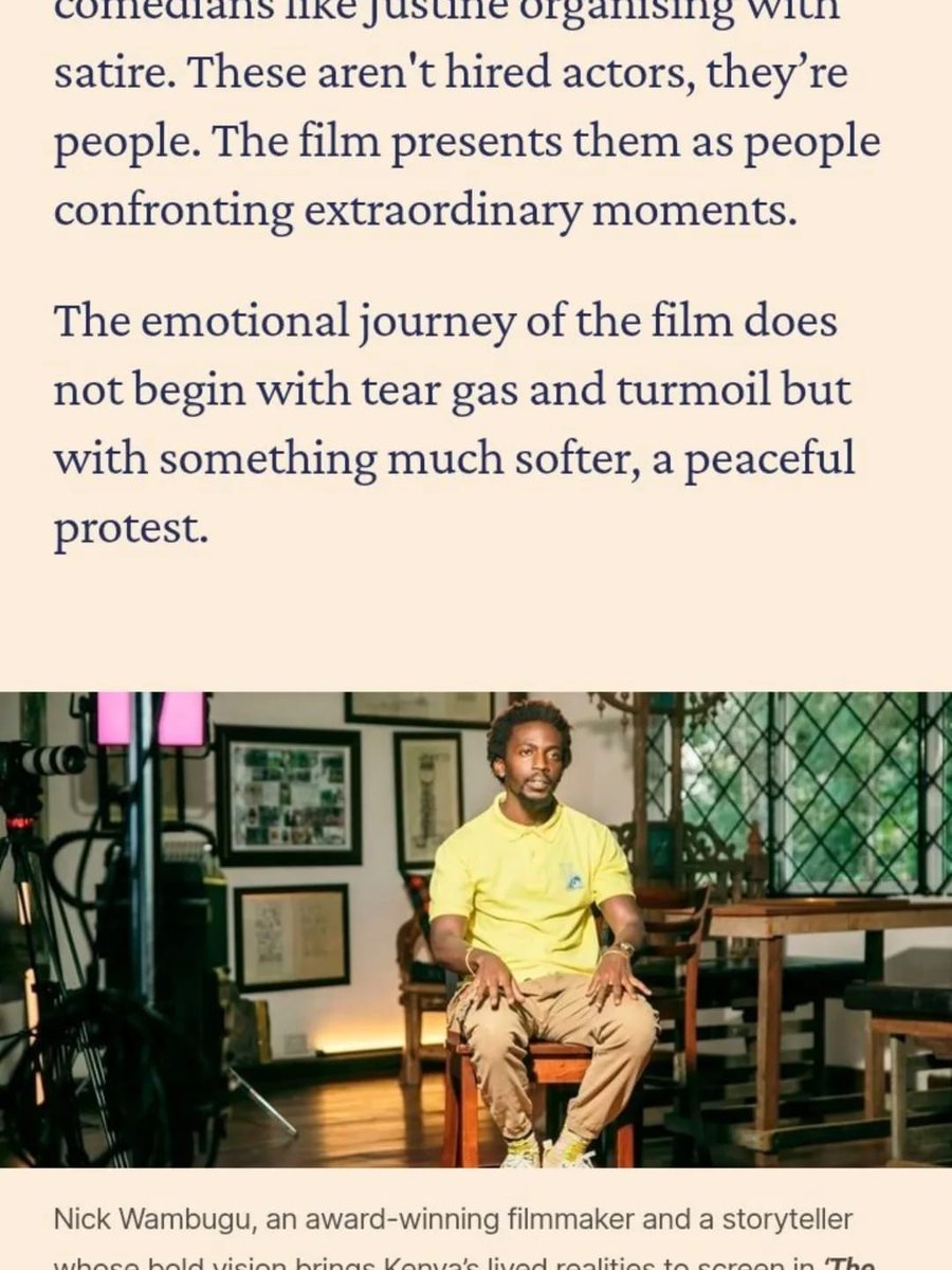 _ThePeopleShall's tweet photo. After an amazing private screening for Film Critics and Reviewers, Michael Ochieng from @bdafrica_ke Business Daily.  
To watch the wholw film, get your tickets  here

TICKET LINK :
 https://t.co/mtawylqndb https://t.co/Fa46iLFaxJ