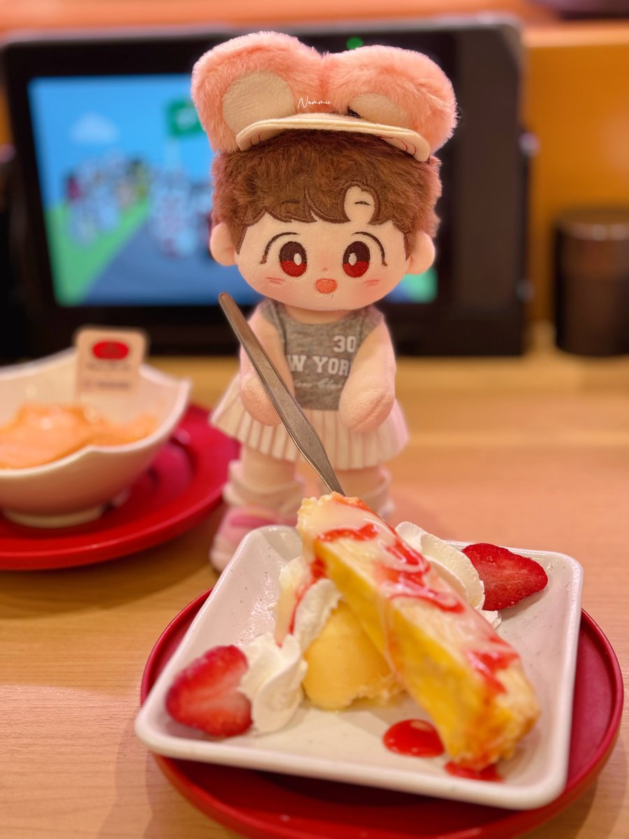 ได้เวลาขนม 🍧😋
#เด็กๆของอาม้าน้ำน้ำ 
#ตุ๊กตาป๋อจ้าน