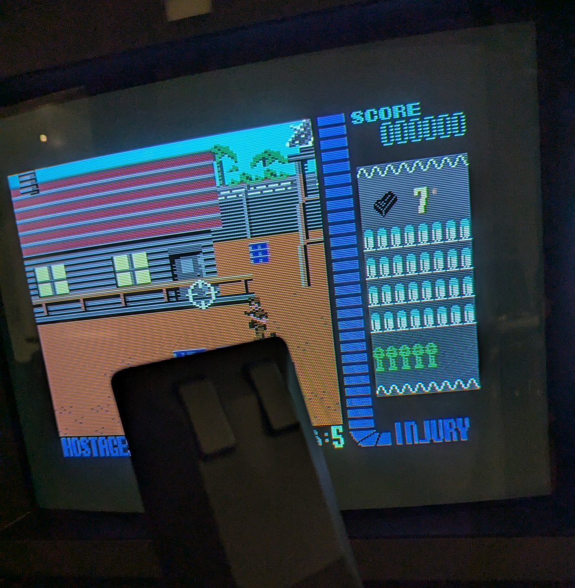 Clive_Frog_2_0's tweet photo. #TankMouse on #C64. It's the Kickstarter one from 2022. 

#OperationWolf always played like shit on a joystick, this is so much better. 

To be continued with more C64 mouse games https://t.co/bFumfBrk1u