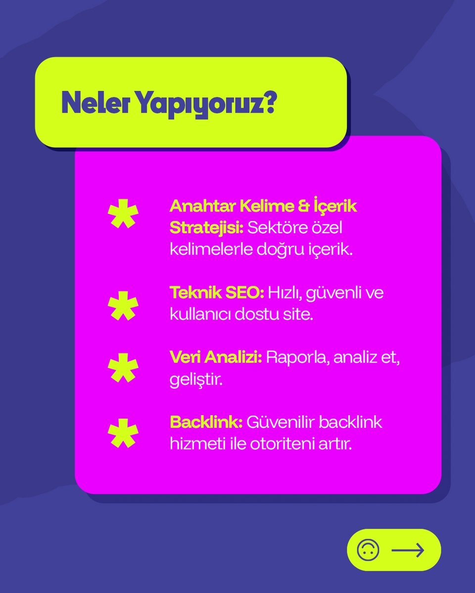 imzacom's tweet image. Teknoloji sitelerinde SEO, yoğun rekabet ortamında görünürlüğü artırmak, hedefli organik trafik çekmek, sayfa hızı ve mobil uyumluluk gibi teknik faktörlerle kullanıcı deneyimini iyileştirmek ve marka otoritesini güçlendirmek için gereklidir.

#seo #seotips