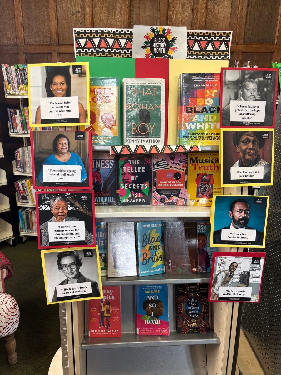 CharltonLib's tweet image. Visit us at #CharltonLibrary during library opening hours (see here: bit.ly/3EoN2Xl) to view a pop up display of notable authors, inventors, artists and more from the black diaspora to learn more about the importance of #BlackHistoryMonth . Lift the flaps for info! 📚