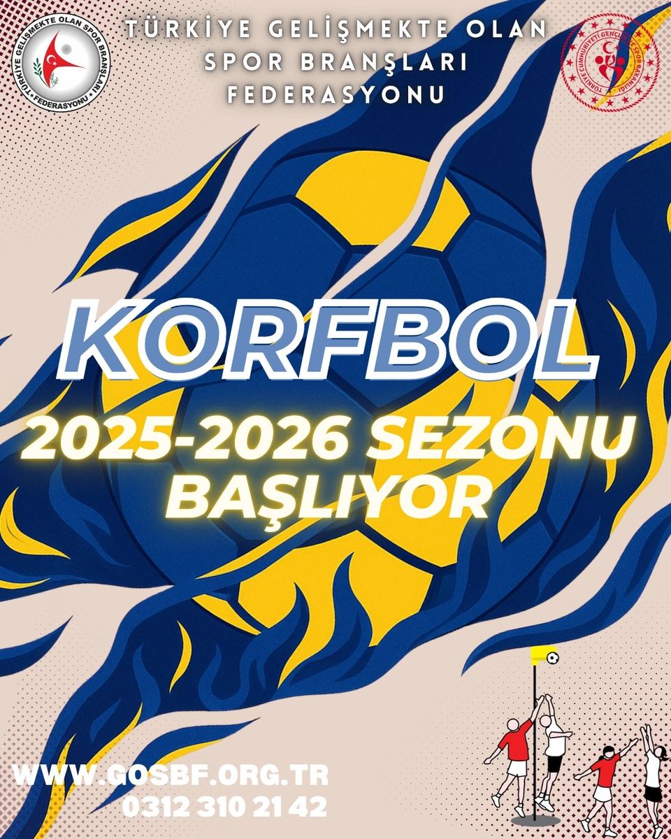 2025-2026 sezonu Korfbol Ligi Müsabakaları ve Korfbol Ligine Yükselme Müsabakalarına dair detaylara resmi web adresimiz üzerinden ulaşabilirsiniz.
<a href="/OA_BAK/">Dr. Osman Aşkın Bak</a> 
<a href="/hamzayerlikaya/">Hamza Yerlikaya 🇹🇷</a> 
<a href="/fjuysal/">Fatih UYSAL</a> 
<a href="/gencliksporbak/">Gençlik ve Spor Bakanlığı 🇹🇷</a> 
<a href="/GSBsporgm/">Spor Hizmetleri Genel Müdürlüğü</a>
