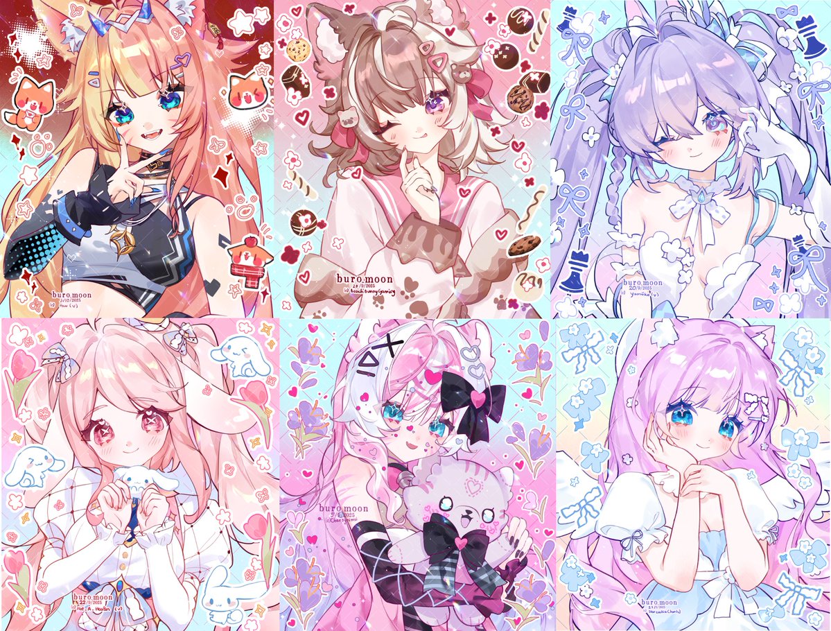 buro_moon's tweet image. Comms open! (៸៸&gt; ᴗ &lt;៸៸ )⸝💕 Check info below -&gt; vgen.co/buro_moon
,
,
#moon_style #Vgen #VGenComm