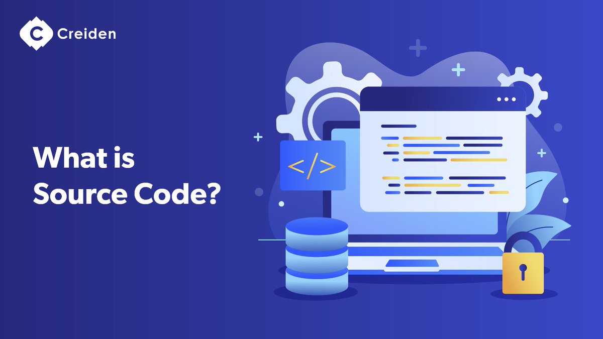 creiden's tweet image. Think of source code as the recipe behind every website or mobile app.
It’s the set of written instructions developers use to turn an idea into a working product.
We don’t just build your solution, we deliver the source code to you. So you always stay in control in the future.
