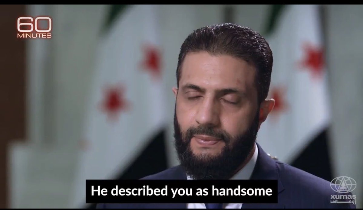 ArmandDoma's tweet image. The President of Syria has rizz levels OFF THE CHARTS