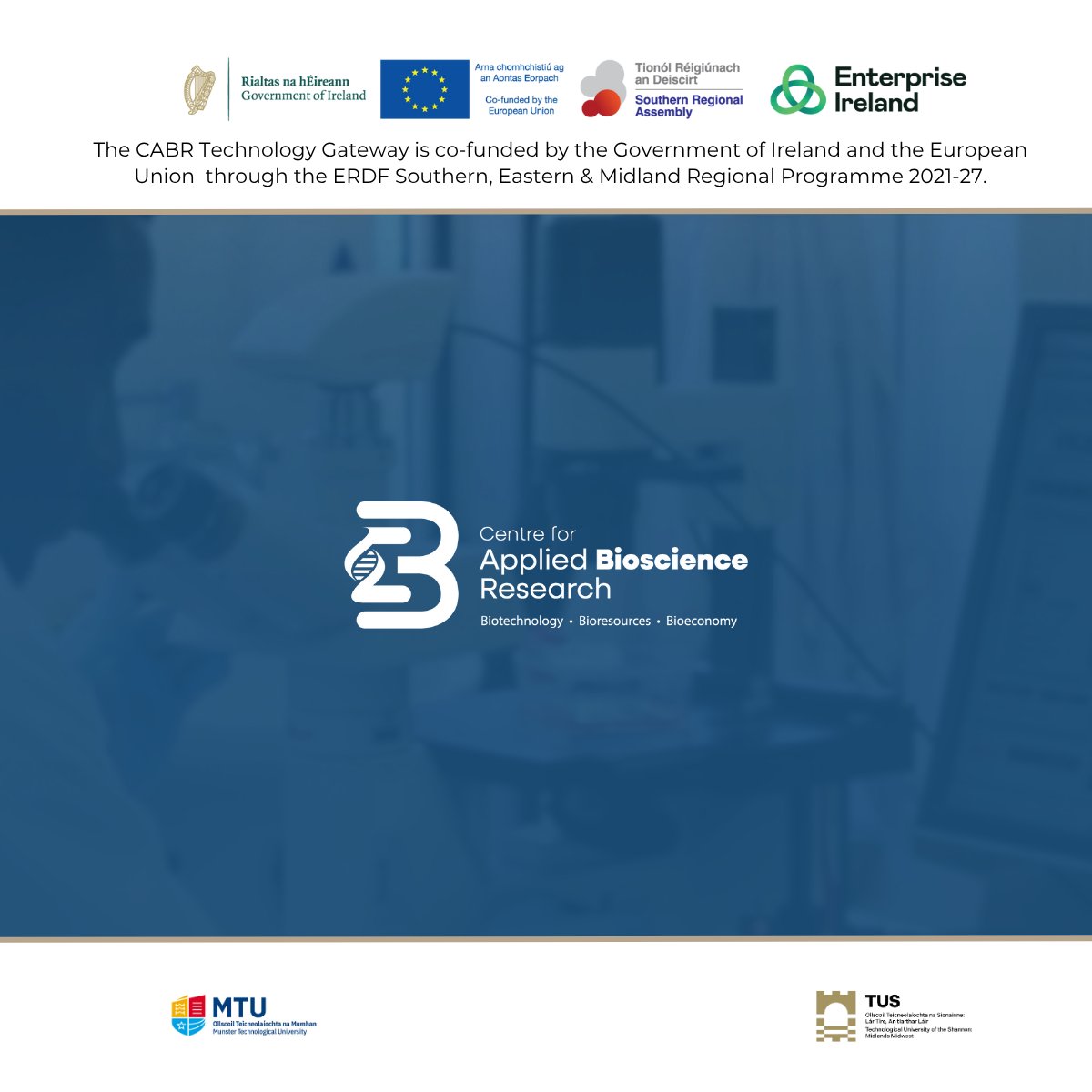 cabr_centre's tweet image. In addition to supporting businesses with their research and development needs, @cabr_centre also helps companies identify suitable funding opportunities.

Learn more about available funding mechanisms: cabr.ie/funding-suppor…

🇮🇪 🇪🇺 #EUinmyRegion