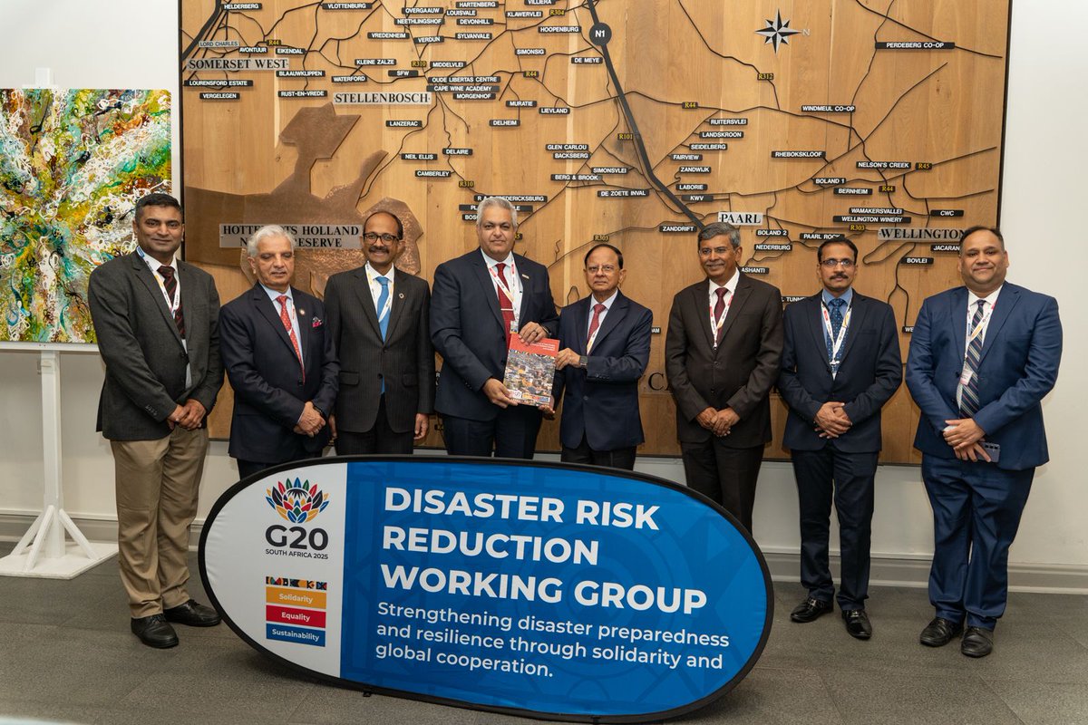ndmaindia's tweet image. Aligned to our collective priorities of DRR, we welcome launch of the Coalition for Disaster Resilient Infrastructure @cdri_world Compendium of Case Studies on Disaster Resilient Housing &amp;amp; Facilities, developed for the #G20 South Africa Presidency #CDRI @g20org @HMOIndia