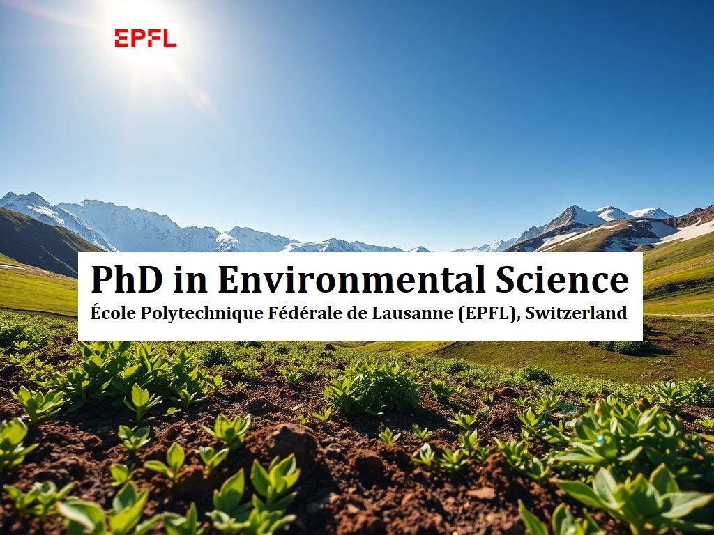 PhD Position in Biogeochemistry of Alpine Soils – Fully Funded Research Opportunity in Switzerland, See details at: agristok.net/2025/10/13/epf… via <a href="/agristok/">Agristok</a>