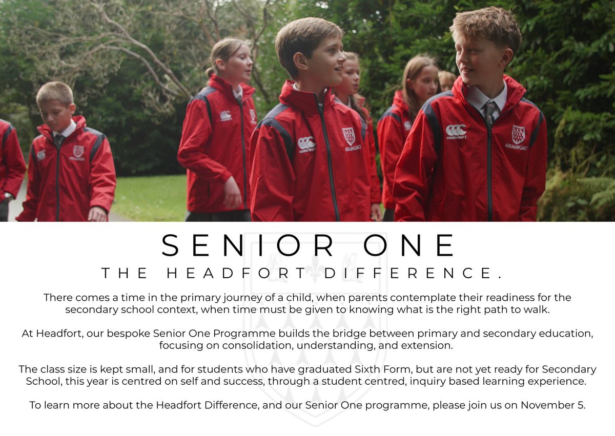 Headfort School tweet media