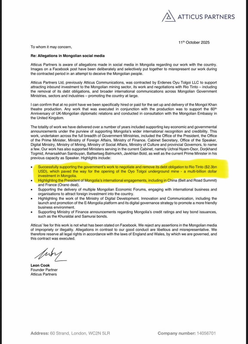 Нөгөө их мөнгө шилжсэн  Английн компани нь  дөнгөж 2022 онд байгуулагдсан. Тэр захирал нь Монголд Shangrila д амьдардаг байсан ч гэнэ үү? Мэдэхгүй ээ Мэдэхгүй янз бүрийн л юм сонсогдох юм...