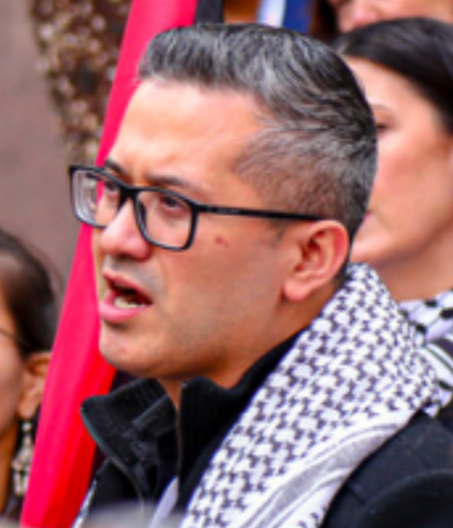 🚨 Assistant Professor Jairo Funez-Flores, Texas Tech University.

As the Hamas attacks were unfolding on Oct 7, he rushed to tweet, "Colonialism only loosens its hold when the KNIFE is at its THROAT." 

He was briefly suspended, now reinstated, unleashed on American students.