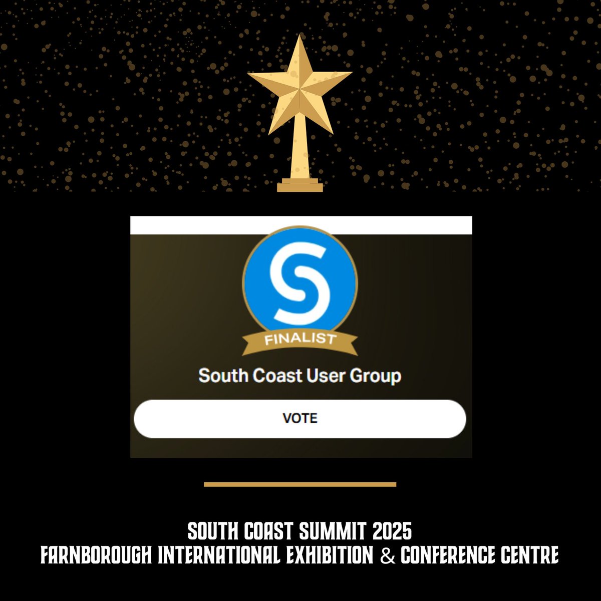 👥 Best User Group Award 

Delighted to announce  the Best User Group Finalists are:
👥 Manchester AI User Group
👥 Surrey Azure User Group
👥 Microsoft Cloud (South Coast) User Group

Cast your vote - ukcommunityawards.co.uk/#cattwo