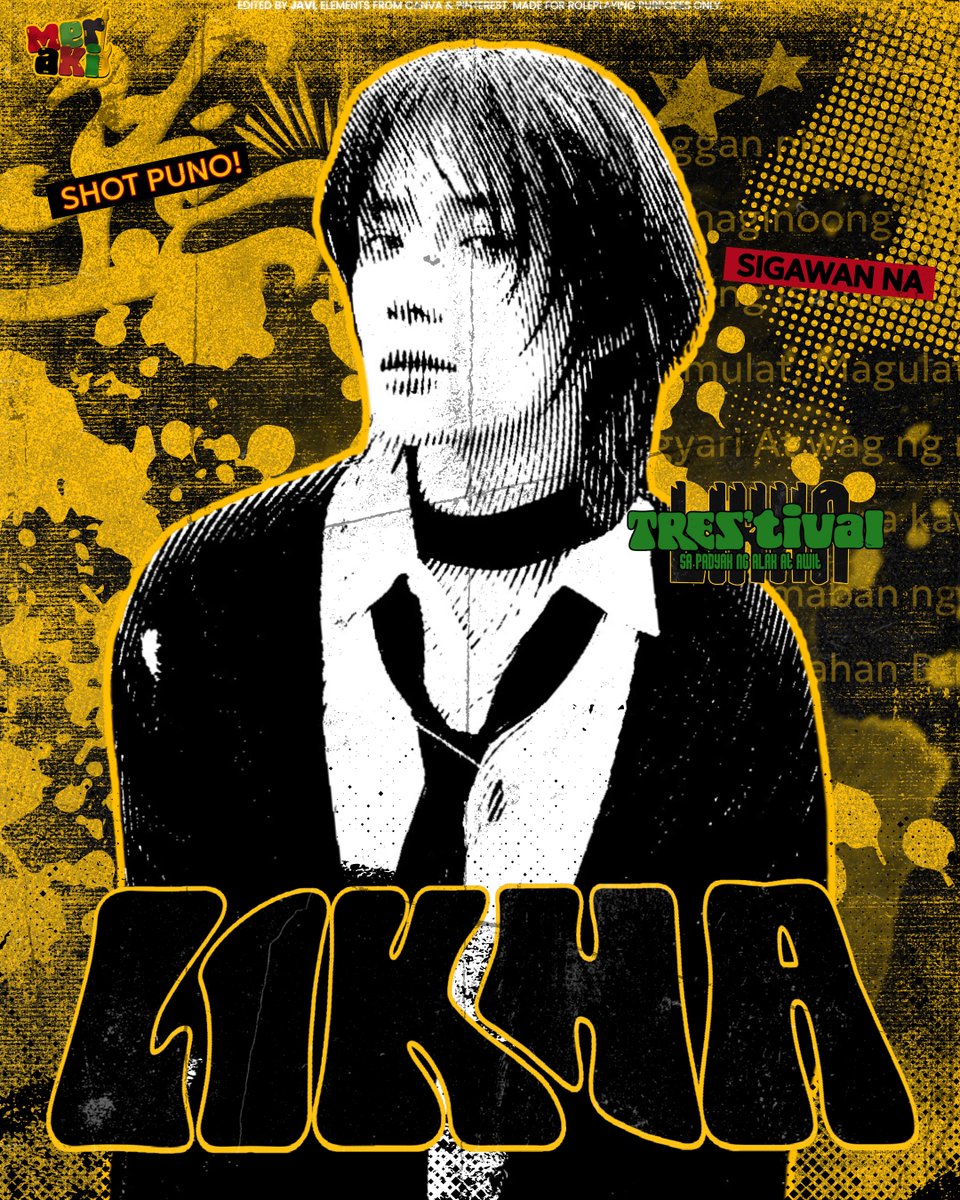 _MRKProds's tweet image. ㅤ

    “ 𝙉𝘼𝙄𝙎 𝙆𝙊𝙉𝙂 𝙈𝘼𝙂𝙋𝘼𝙆𝘼𝙇𝘼𝙎𝙄𝙉𝙂... ”

    Handa na si 𝗟𝗜𝗞𝗛𝗔 maging iyong
    𝗜𝗡𝗨𝗠𝗔𝗡-𝗞𝗔𝗗𝗔 sa darating na rakrakan!
    𝙏𝘼𝙂𝘼𝙔 𝙏𝘼𝙔𝙊, 𝙏𝙍𝙊𝙋𝘼?

       ⋆🎸⋆ #MerakiXTREStival ✮⋆˙
    #ThisIsMeraki  #MeRAKRAKAN ₊
ㅤ
ㅤ