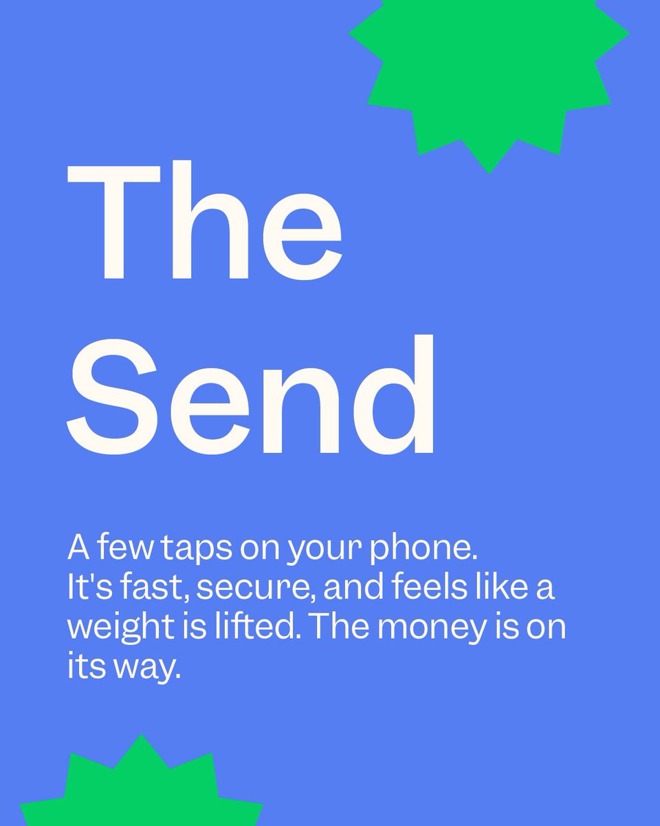 SendAppbyFLW's tweet image. From the hard work that make the sending possible, and the impact the money sent has on others. 
Send App is there every step of the way to give you easy access to international transfer in minutes without stress. 
Download Send App today to unlock a new way of sending money…