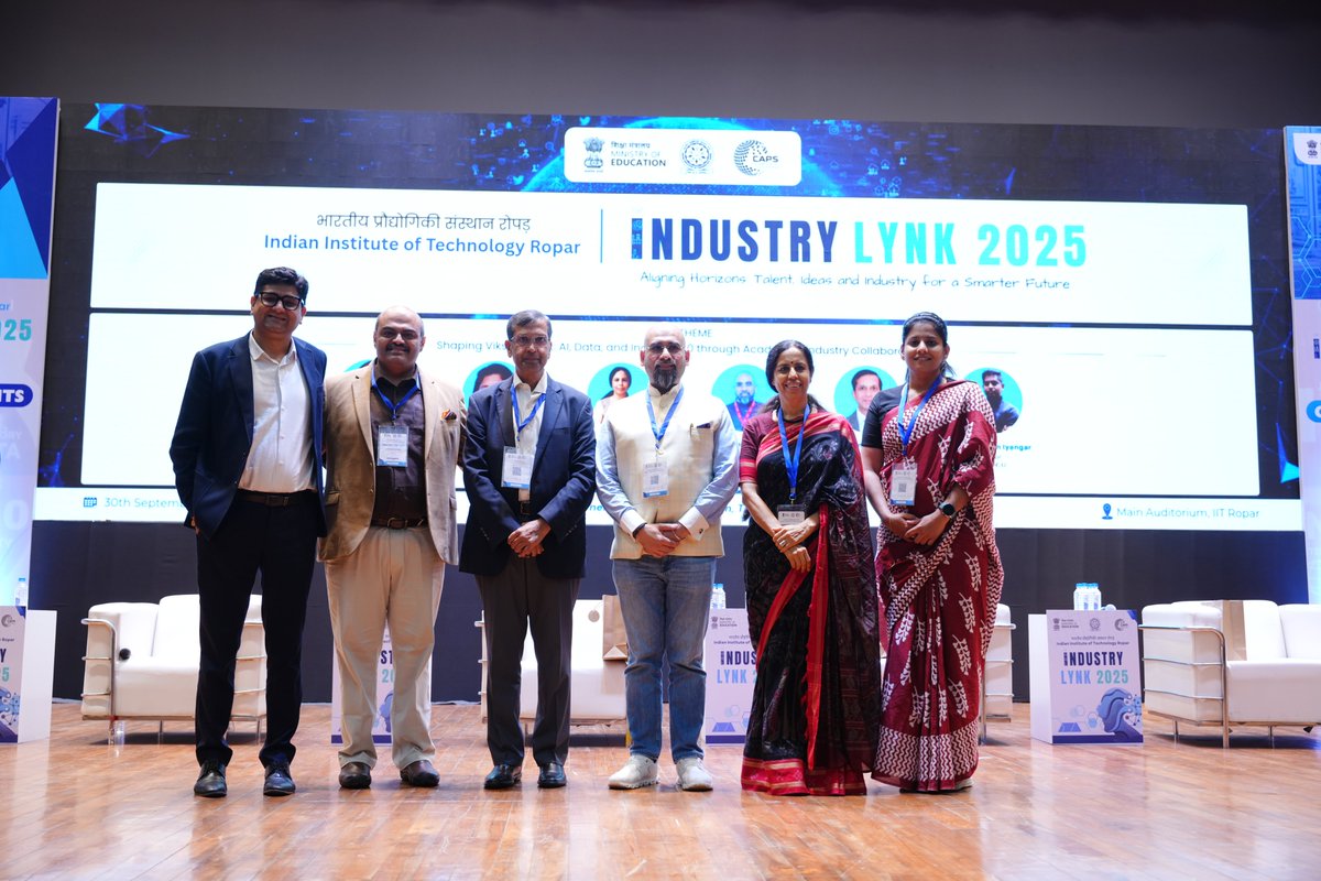 PI-RAHI was Ecosystem Partner for Industry LYNK 2025—the industry-academia interface organized at IIT Ropar. It centered around the forward-looking theme:
🎯 “Aligning Horizons: Talent, Ideas, and Industry for a Smarter Future.”
The event brought together leaders from industry,