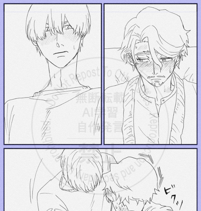 一番描いてて楽しいシーンどっちも赤面しろ!!!! 