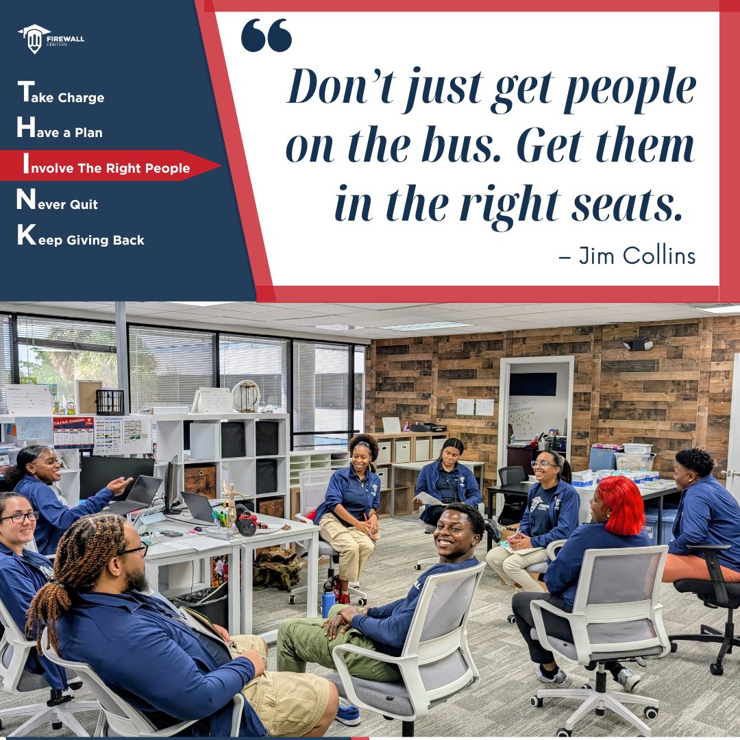 FirewallCenters's tweet image. This week’s Core Value: INVOLVE THE RIGHT PEOPLE. 💙

#FirewallCenters #CoreValues #Teamwork