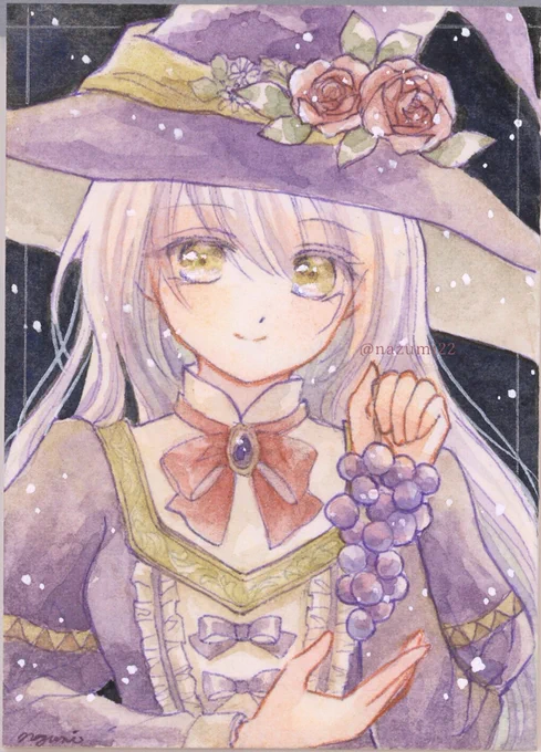 #日常原画収穫祭2025 最終日参加させていただきます〜! 魔女さんを描くのも好きです