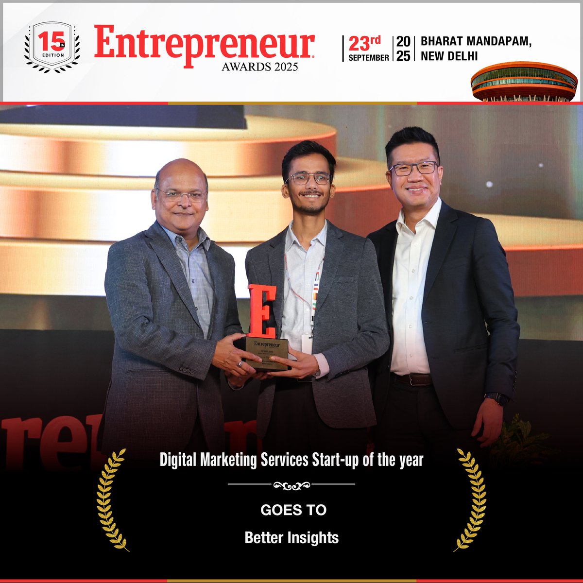 EntrepreneurAPJ's tweet photo. We’re delighted to unveil the Winners of the Entrepreneur Awards 2025!

Most Enterprising Business - Welspun One
Best Customer Service - Beyond Appliances
NATIONAL QUALITY AWARD - Zeon Lifesciences Ltd
Digital Marketing Services Start-up of the year - Better Insights

Congratulations to all the winners for their exceptional achievements and for setting new benchmarks of excellence, innovation, and leadership in their industries!

#EntrepreneurAwards2025 #EntrepreneurIndia #BusinessExcellence #InnovationLeaders #StartupSuccess #Entrepreneurship #StartupsOfIndia #BusinessAwards