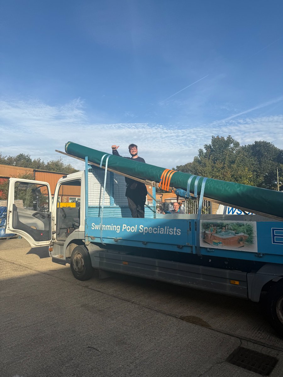 Here is Andy and Riley delivering a Thermalux pool cover to one of our customers! 😎☀️

Thermalux covers are designed for maximum heat retention and energy efficiency, Perfect for keeping your pool warmer for longer and reducing running costs. 💦