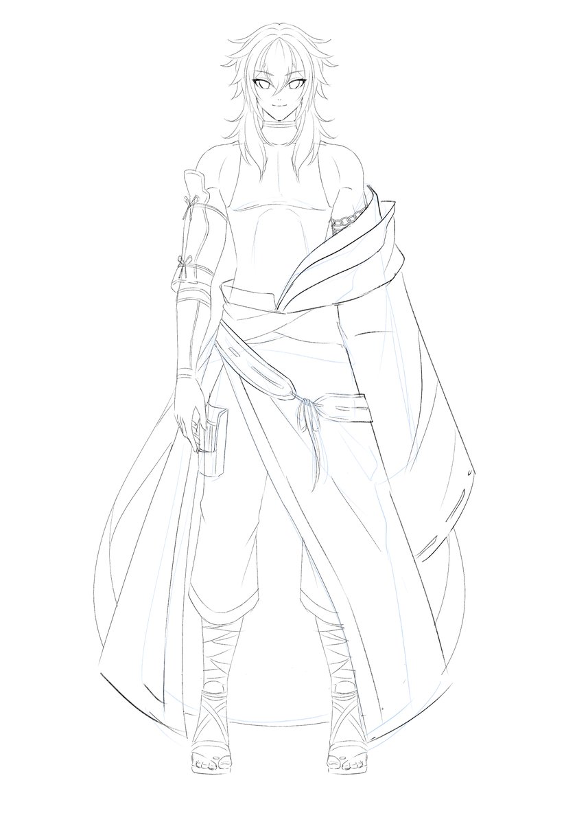 firararart's tweet image. FINALLY A MALE VTUBER MODEL FOR @uksumVT  It’s still just a sketch WIP, but I’m sooo excited!🥹

#WIP #Vtuber #vtubermodel