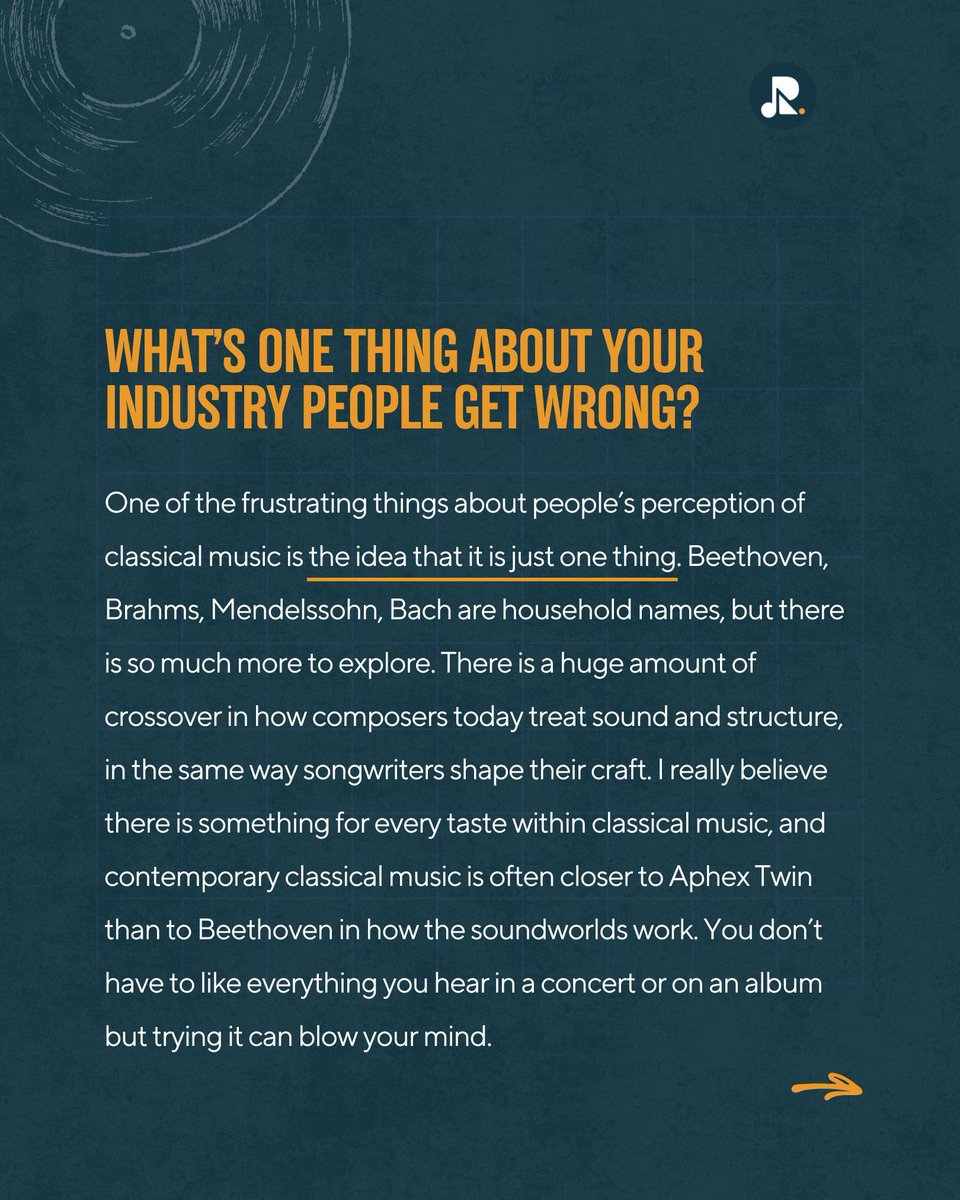 Great to learn more about <a href="/mwhiteside/">Matthew Whiteside</a>'s world of composing, curation, sync + advocacy. From <a href="/thenightwith/">The Night With</a> to scoring for film + TV, his approach shows how contemporary classical can reach new ears👂

Read the full interview: rightsbridge.com/blog/to-make-g…
