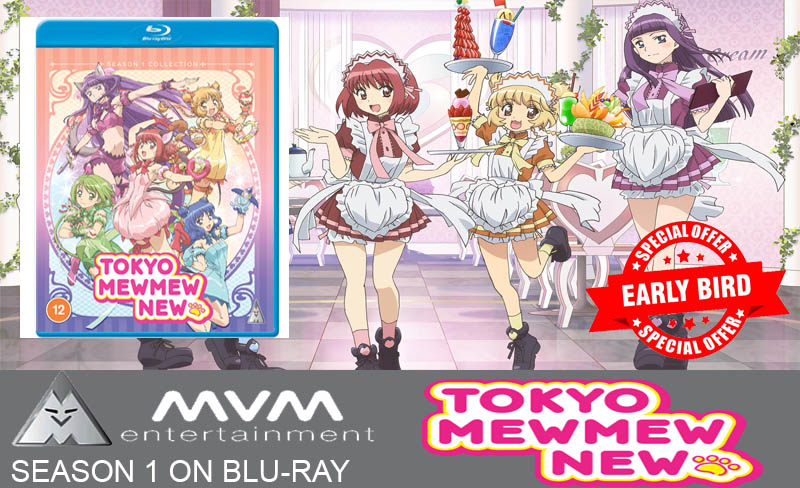 Our #Earlybird Deal has returned! 

This week save extra on our upcoming release of Tokyo Mew Mew New Season 1 Blu-Ray.

anime-on-line.com/3148-early-bir…