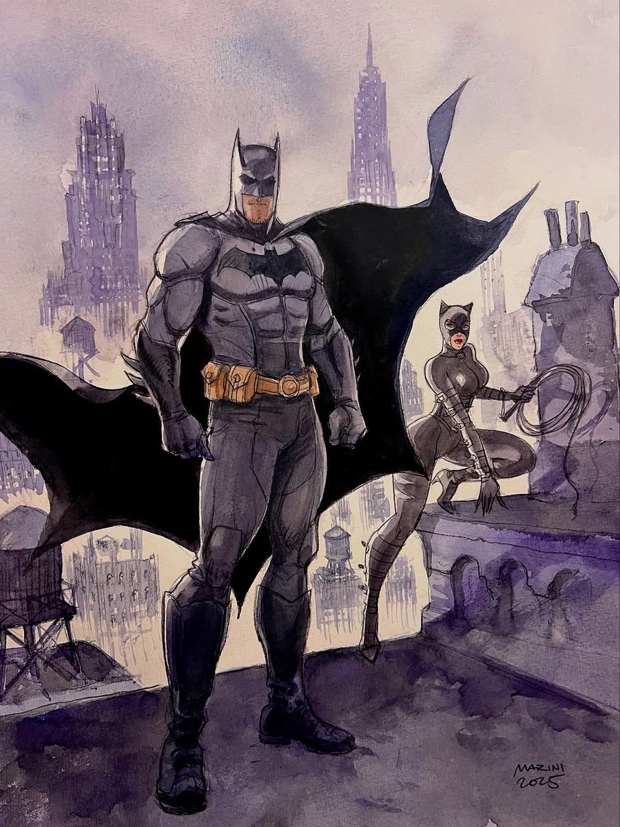 BatcatPosts's tweet image. Enrico Marini