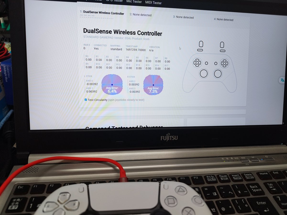 fixgameofficial's tweet photo. Dualsenseの左側のアナログスティックをホールエフェクトスティックに交換しました。
片方だけの交換も承っていますので、お気軽にご相談ください。

#Playstation5 #ドリフト #修理 #dualsense https://t.co/dXnYRyeWVd