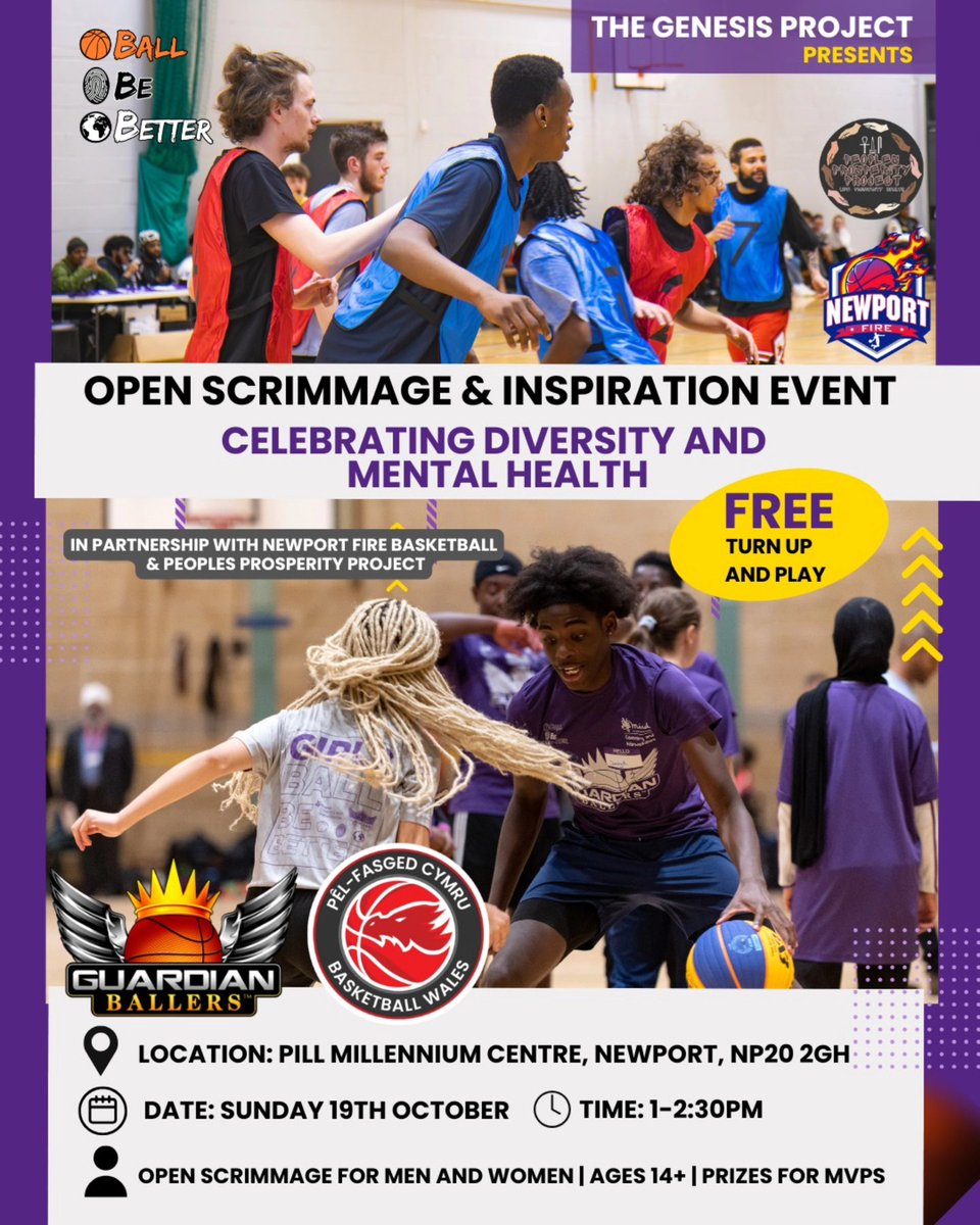 Guardian Ballers Project GENESIS update
Guardian Ballers is excited to announce the launch of its new programme in Wales, in partnership with Basketball Wales. basketball.wales/guardian-balle…
