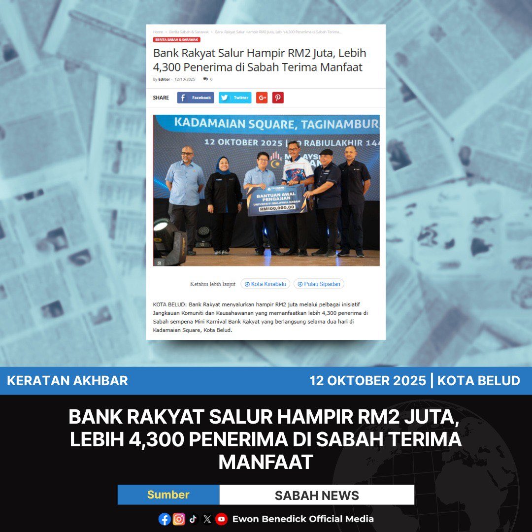 Ewon_Media's tweet photo. Antara laporan berita KUSKOP https://t.co/2EIURI0m8T