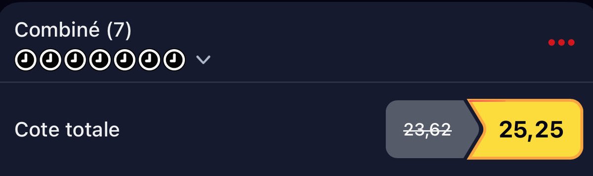 NovaProono's tweet image. 🚨𝙋𝙍𝙀̂𝙏 𝙋𝙊𝙐𝙍 𝙇𝙀 𝘽𝙄𝙂 𝘾𝙊𝙈𝘽𝙄𝙉𝙀́ 𝘿𝙀 𝙇𝘼 𝙅𝙊𝙐𝙍𝙉𝙀́𝙀 ?🚨

𝟑𝟓 𝐋𝐈𝐊𝐄 𝐉’𝐄𝐍𝐕𝐎𝐈𝐄  ❤️

#TeamParieurs #Pronos