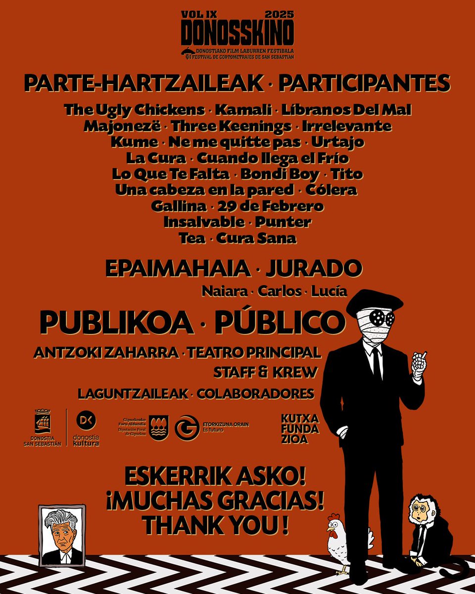 Mila esker film laburrei, Antzoki Zaharreko staff-ari, gure Krew-ari eta ikusleei 
☕ ¡Gracias a cortos, equipo, Krew y público por hacerlo posible!
Eskerrik asko <a href="/donostiakultura/">Donostia Kultura</a> , <a href="/GipuzkoaKultura/">Gipuzkoa Kultura</a>  &amp; <a href="/kutxafundazioa/">Kutxa Fundazioa</a>  💥
👀 2026an ikusiko dugu elkar / ¡Nos vemos en 2026! #WLSF