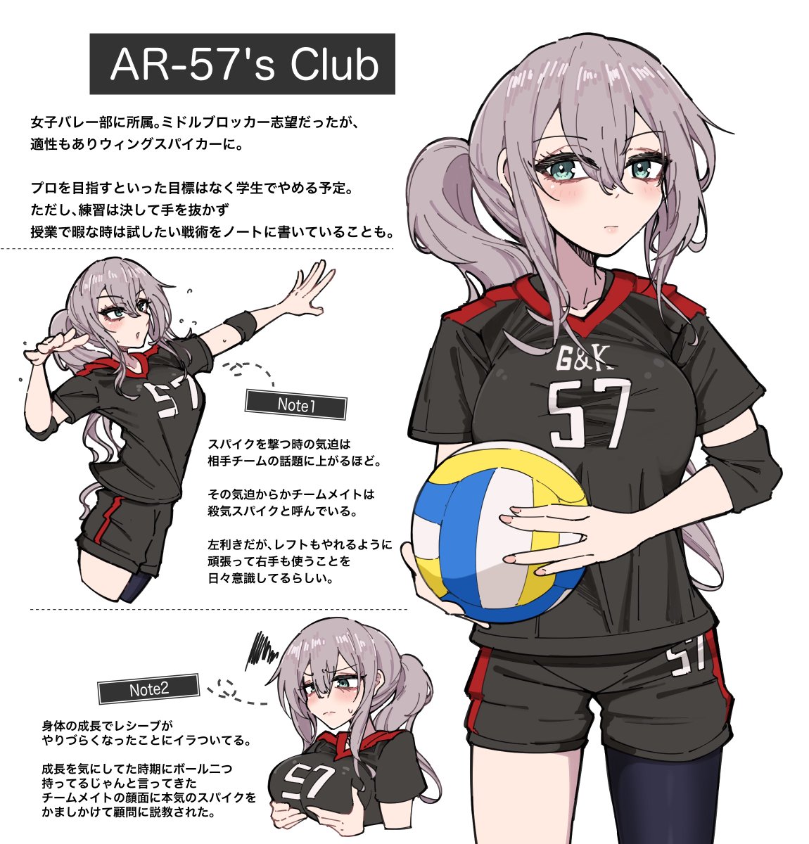 学パロのAR-57 