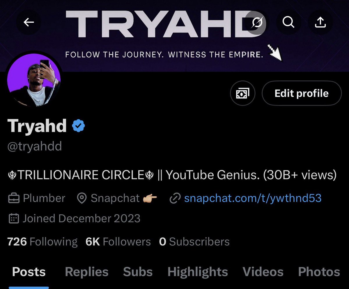 6K locked in, Grateful for every like, retweet, and comment 🙏🏽
We just getting started 💜