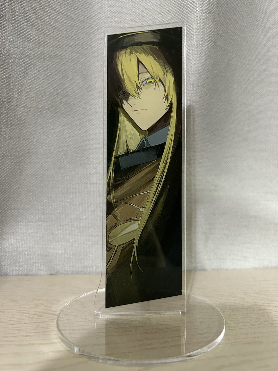 東方グッズも作りたかったんでおきゆかのイラストで縦横アクスタ作りました