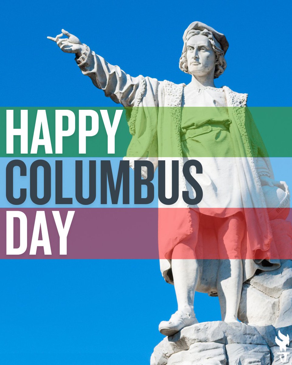 Our story, our culture, our pride: Happy Columbus Day! 🇮🇹🇺🇸 #ColumbusDay