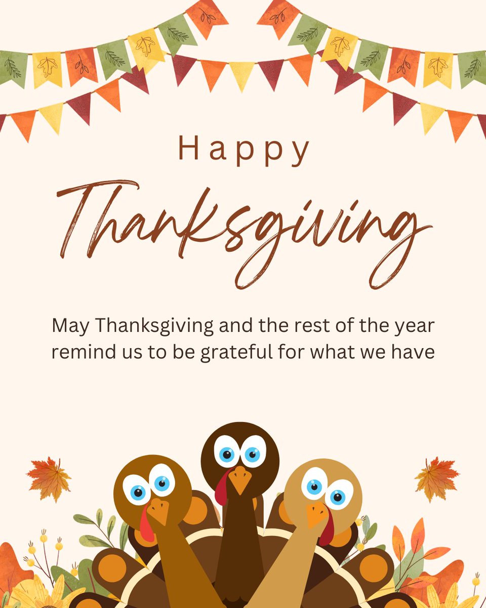BBBS_ND's tweet photo. Wishing everyone a joyful day filled with gratitude, good food, and the warmth of loved ones. Today we celebrate community, kindness, and all the little moments that make life meaningful.
Have a safe and happy Thanksgiving! 🧡🍁 https://t.co/4bQLRKCKUE