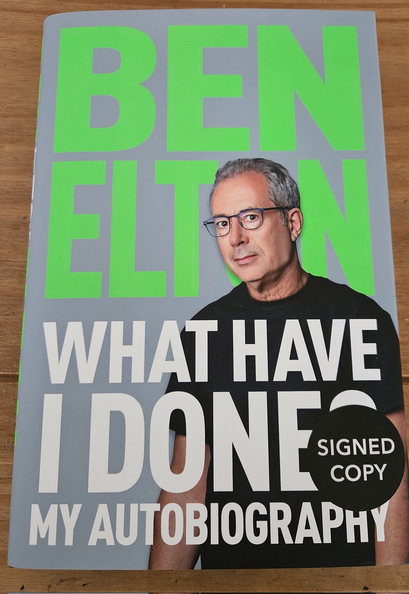I'm hoping for a lot of funny stories from Ben's time with Rik.

#benelton #rikmayall