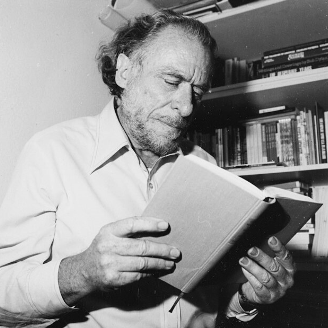 “We don’t even ask happiness, just a little less pain.”

— Charles Bukowski