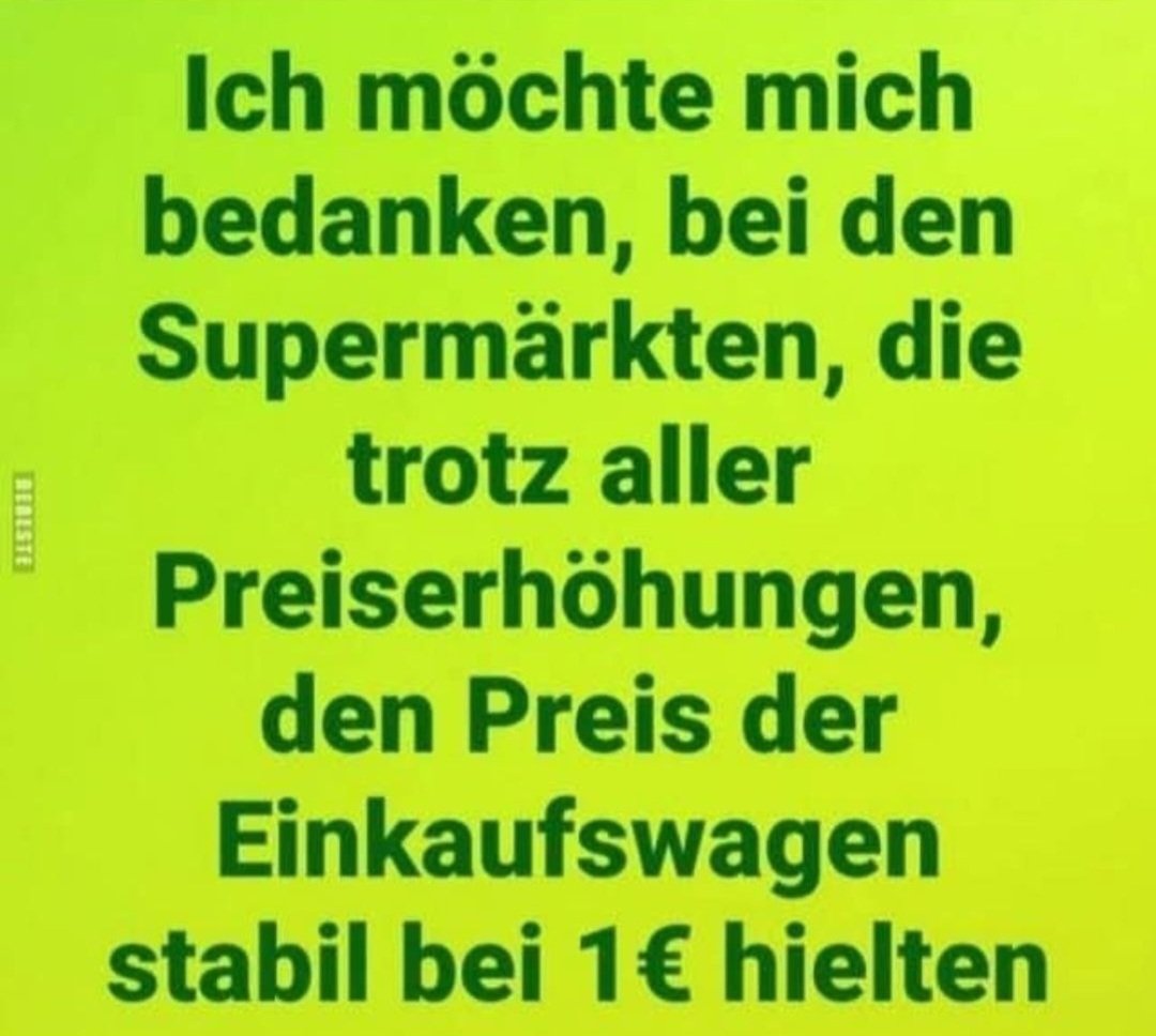 Stimmt, es ist nicht ALLES teurer
geworden! 😜😁