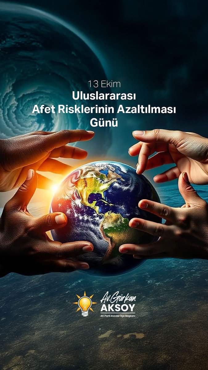 Doğal afetleri önleyemeyiz ama etkilerini azaltmak elimizde bilinçli ol, önlem al, geleceği koru.