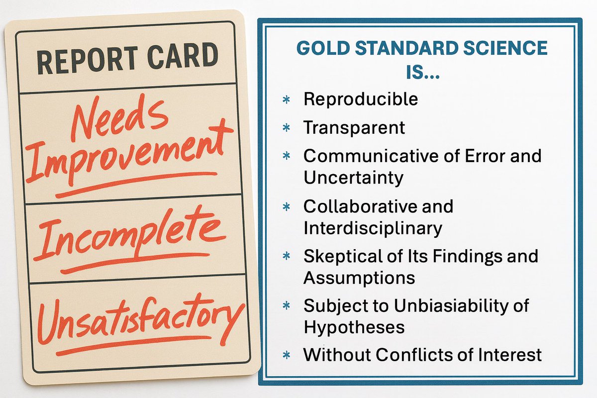 If this is the “Gold Standard Science” touted by an Executive Order to restore trust to American health policy, it’s doing just the opposite. Trust is looking more battered, broken and rusty by  the day. garyschwitzer.substack.com/p/gold-standar…