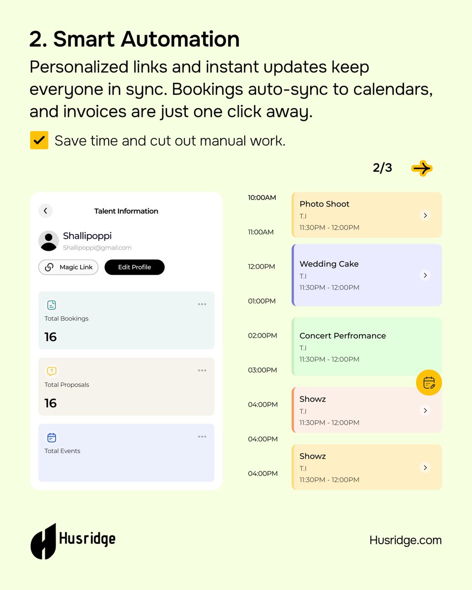 Husridge's tweet image. Complex operations? Not on our watch.
Here are three ways Husridge helps businesses work smarter and grow faster. ⚡
#Husridge #EfficiencyRedefined