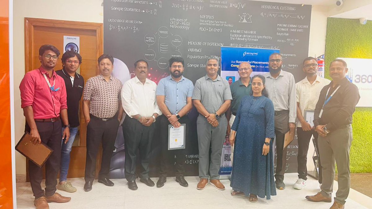 360digitmg's tweet image. 💼 Building Stronger Partnerships, Together! 🤝

The Franchise Partner Meet 2025 at our Hyderabad HQ united our amazing partners to celebrate success, share insights, and strengthen our vision for growth. 🚀

Grateful for your trust and collaboration! 🌟

#360DigiTMG #AiSPRY