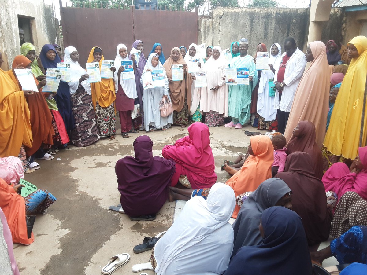 FomwanB's tweet photo. "FOMWAN Bauchi State, in collaboration with Bauchi State Primary Health Care Development Agency (BSPHCDA), carried out a sensitization campaign in Bununu, Tafawa Balewa LGA, aimed at promoting awareness and acceptance of the Measles and Rubella vaccine.
#BSPHCDA
#WHO https://t.co/3EHrYdnj09